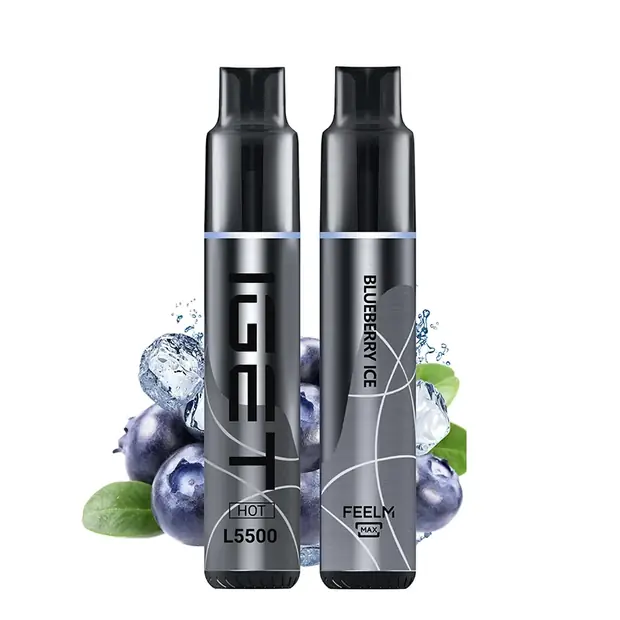 Blueberry Ice, IGET HOT 5500 Puffs