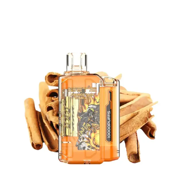 Orange Bark Tobacco, IGET Flare B10000 Puffs
