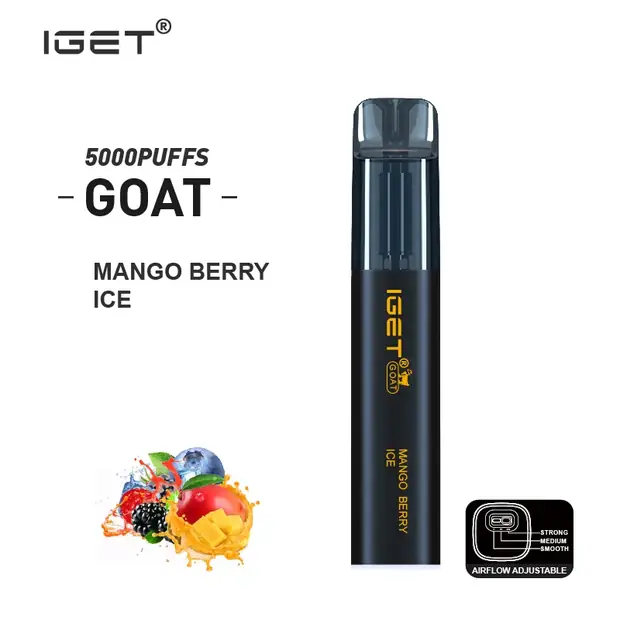 Mango Berry Ice, IGET Goat 5000 Puffs