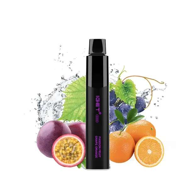 Passion Fruit Grape Orange, IGET Legend 4000 Puffs