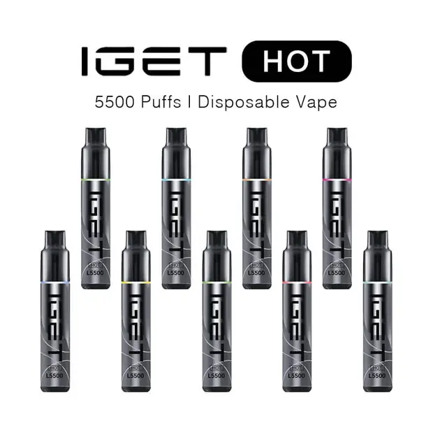 IGET Hot 5500 Puffs, Mystery Flavours
