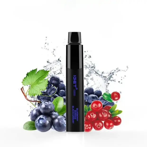 Blueberry Berries Blackcurrant, IGET Legend 4000 Puffs