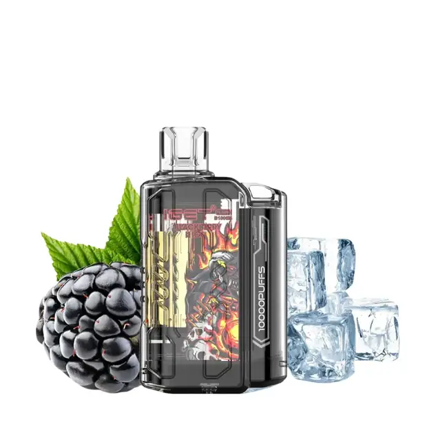 Blackberry Ice, IGET Flare B10000 Puffs