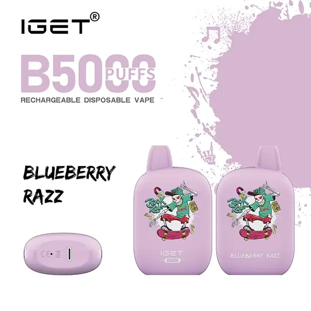 Blueberry Razz, IGET B5000