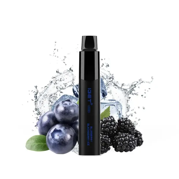 Blueberry Blackberry Ice, IGET Legend 4000 Puffs