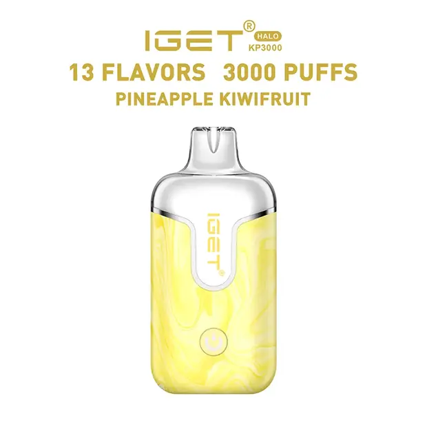 Pineapple Kiwifruit, IGET Halo Vape Kit 3000 Puffs
