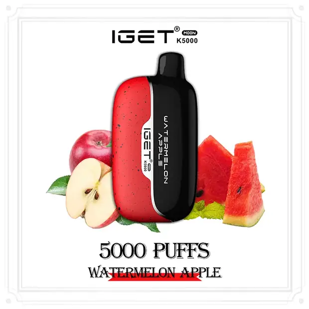 Watermelon Apple, IGET Moon 5000 Puffs