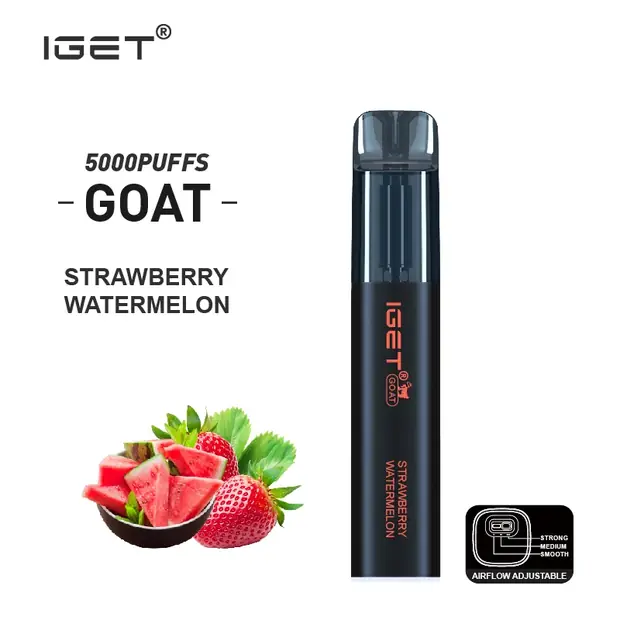 Strawberry Watermelon, IGET Goat 5000 Puffs
