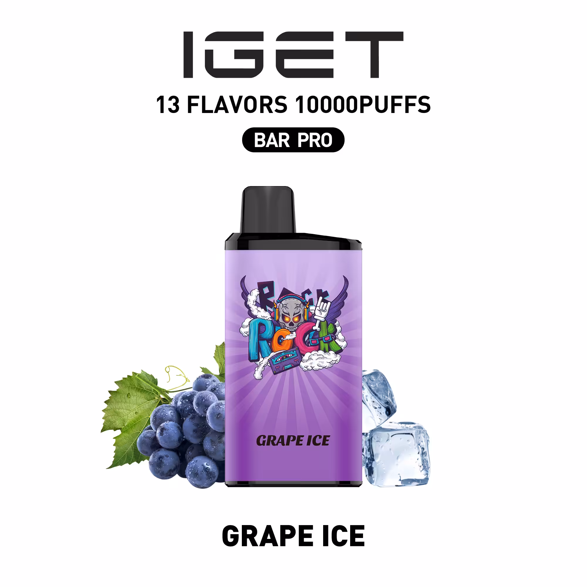 IGET Bar PRO 10000, Grape Ice