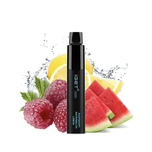 Raspberry Watermelon Lemon, IGET Legend 4000 Puffs