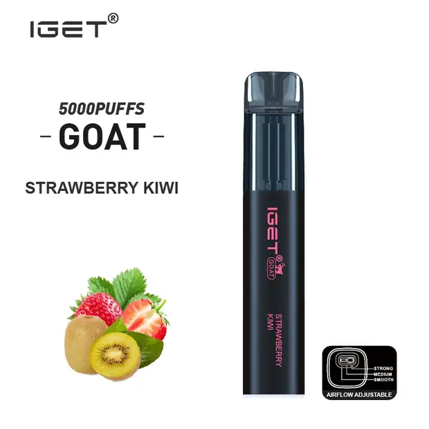 Strawberry Kiwi, IGET Goat 5000 Puffs