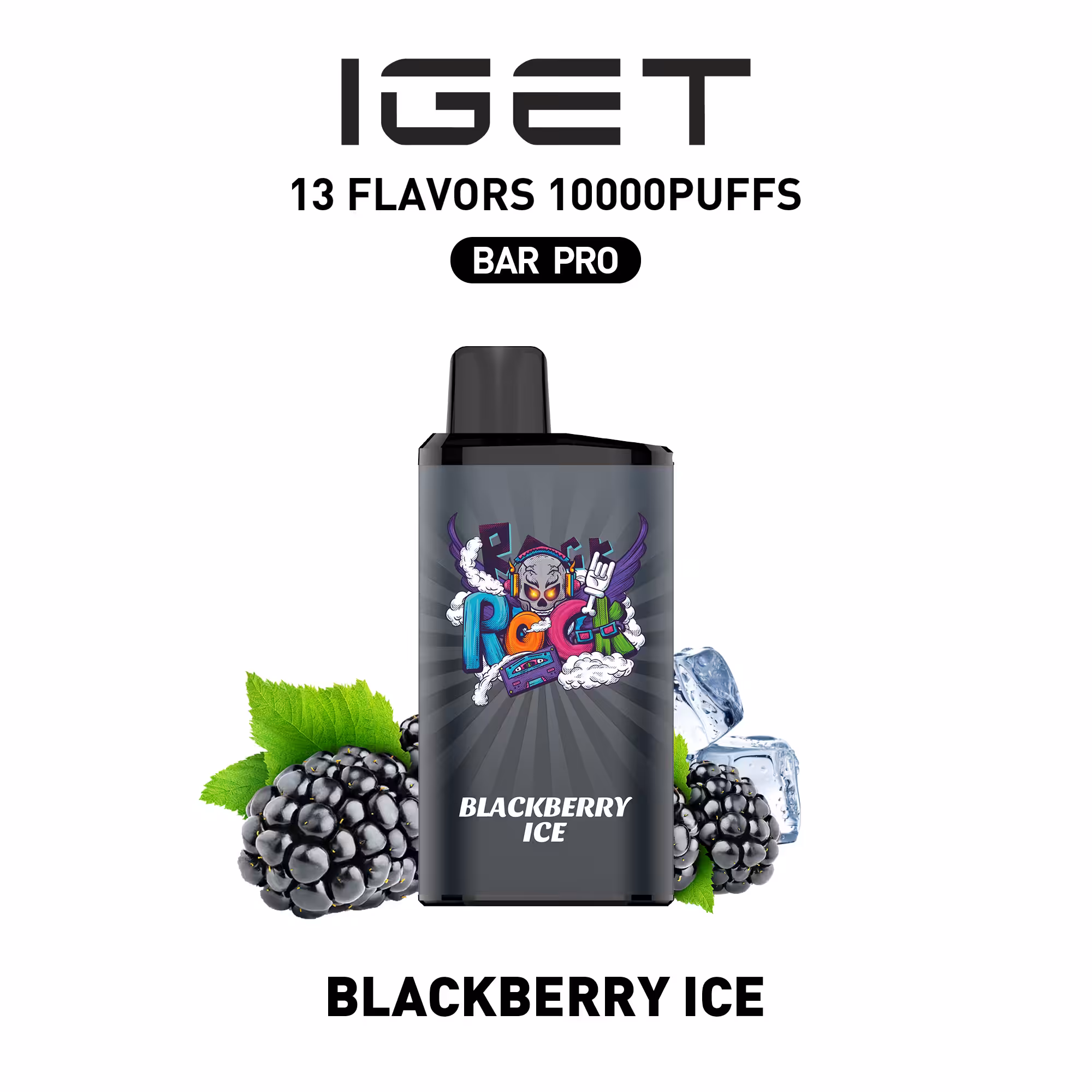 IGET Bar PRO 10000, Blackberry Ice