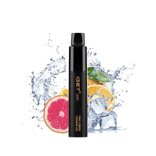 Pink Lemon Orange Ice, IGET Legend 4000 Puffs