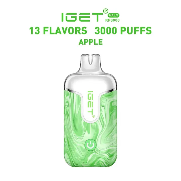 Apple, IGET Halo Vape Kit 3000 Puffs