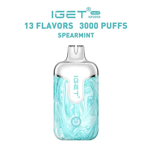Spearmint, IGET Halo Vape Kit 3000 Puffs
