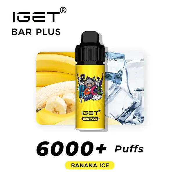 Banana Ice, IGET Bar Plus 6000 Puffs