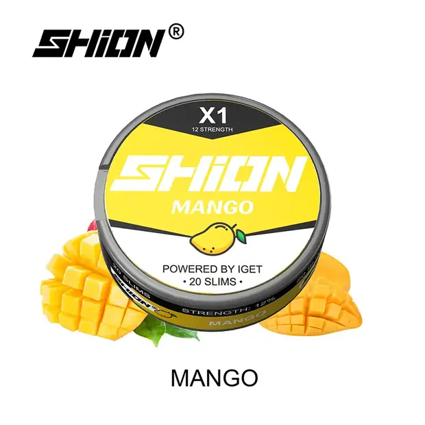 Mango, IGET SHION X1 Nicotine Pouch 12mg