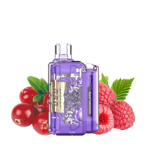 Cranberry Raspberry Ice, IGET Flare B10000 Puffs