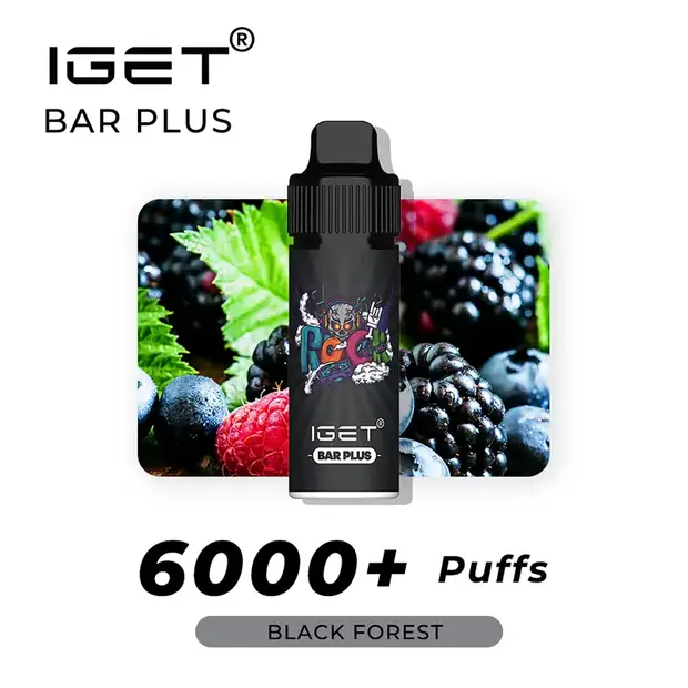 Black Forest, IGET Bar Plus 6000 Puffs